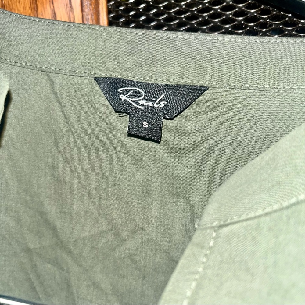 Rails Maple Tiered Drawstring Midi Dress - image 6